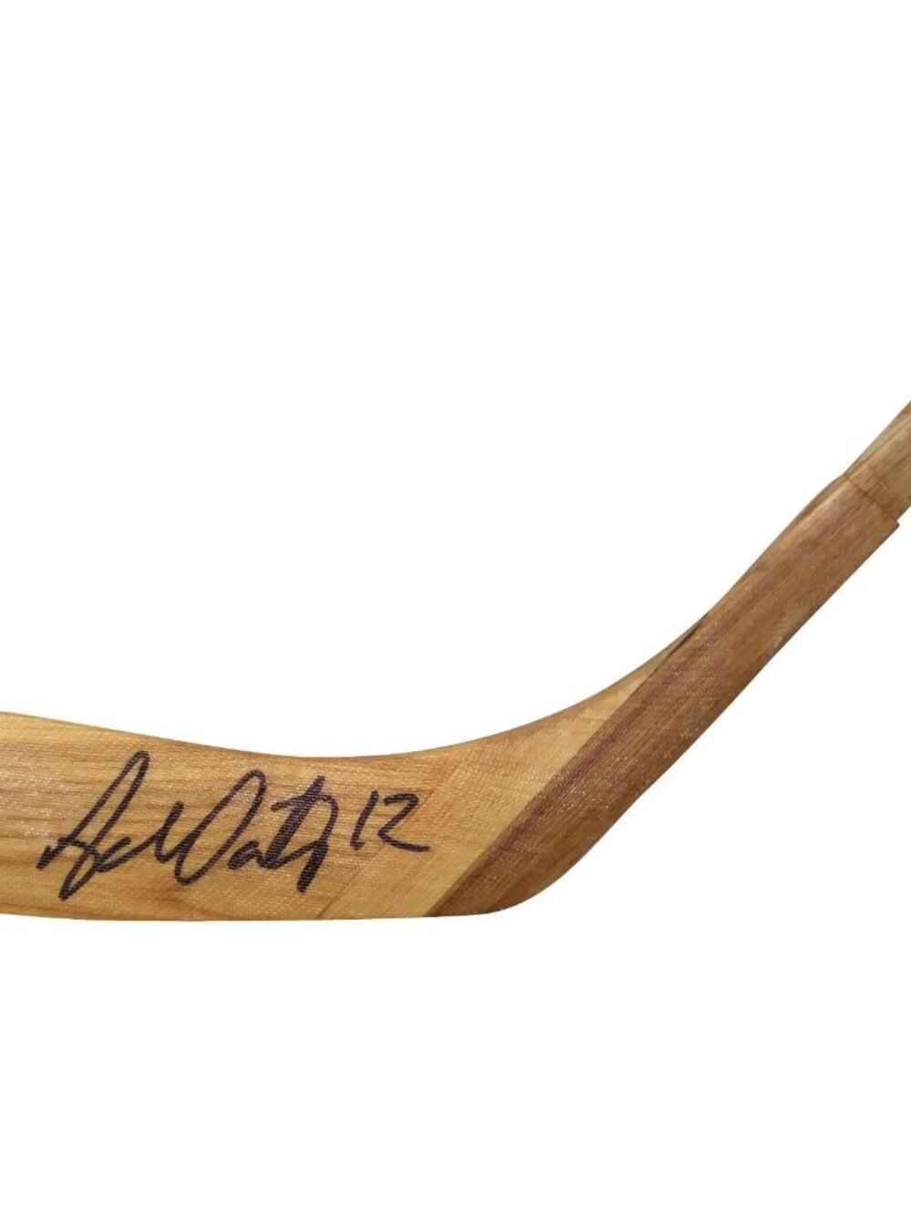 Adam Oates Signed Ducks Ice Hockey Stick Blade Beckett BAS Cert Proof Autograph